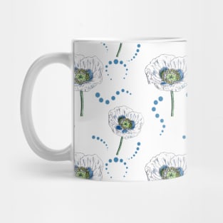 floral pattern case 7 Mug